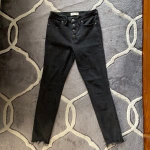 Madewell 9 inch high rise skinny jeans